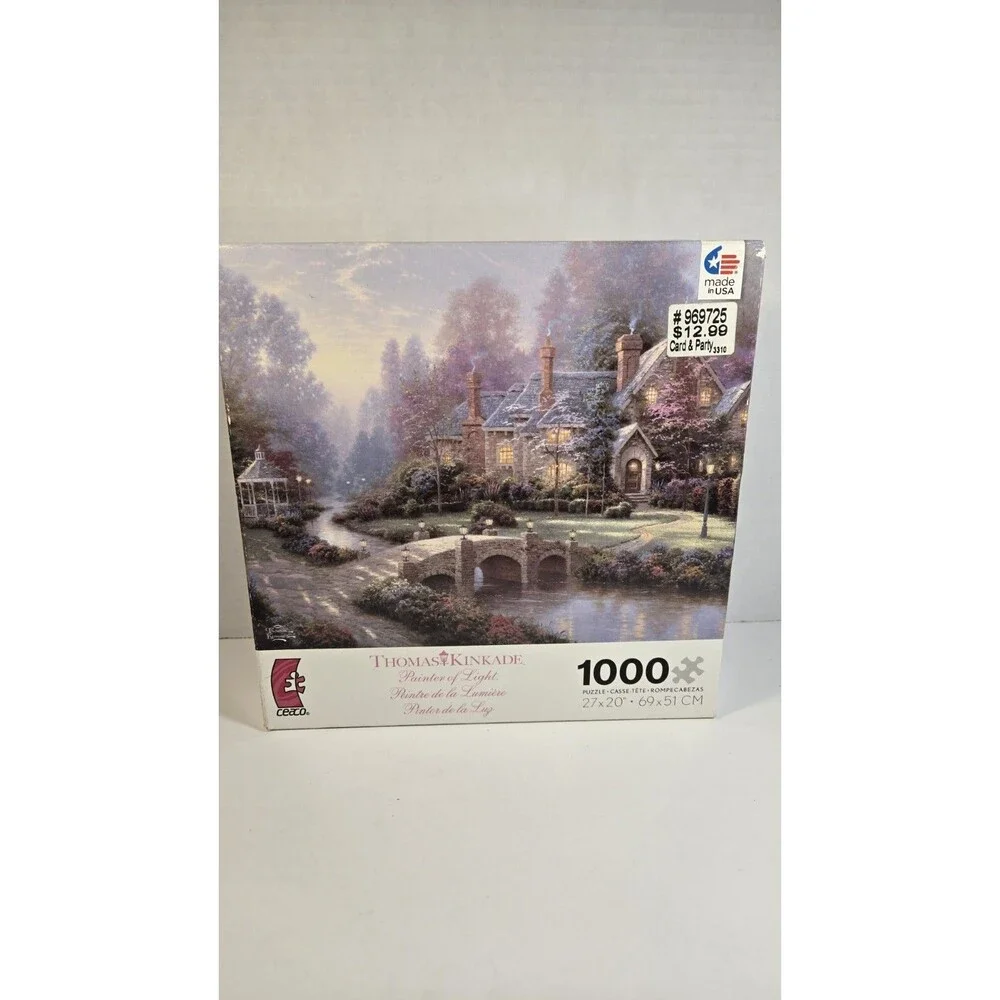 Thomas Kinkade Jigsaw puzzle Beyond Spring Gate #969725